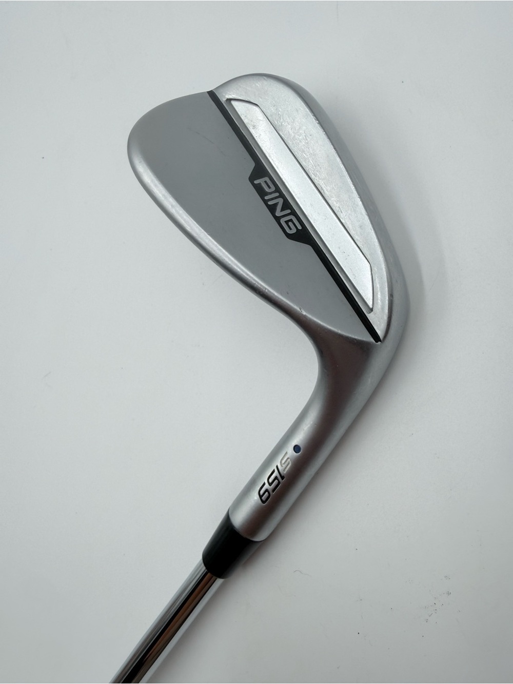 PING S159 Wedge Chrome Blue Dot Stiff 50° S-12 Right Hand